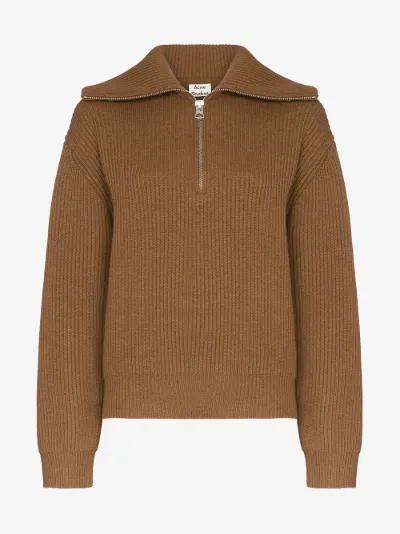 acne studios half zip