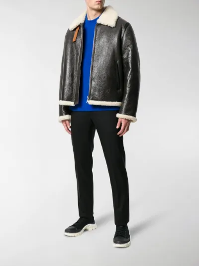 acne studios shearling jacket men