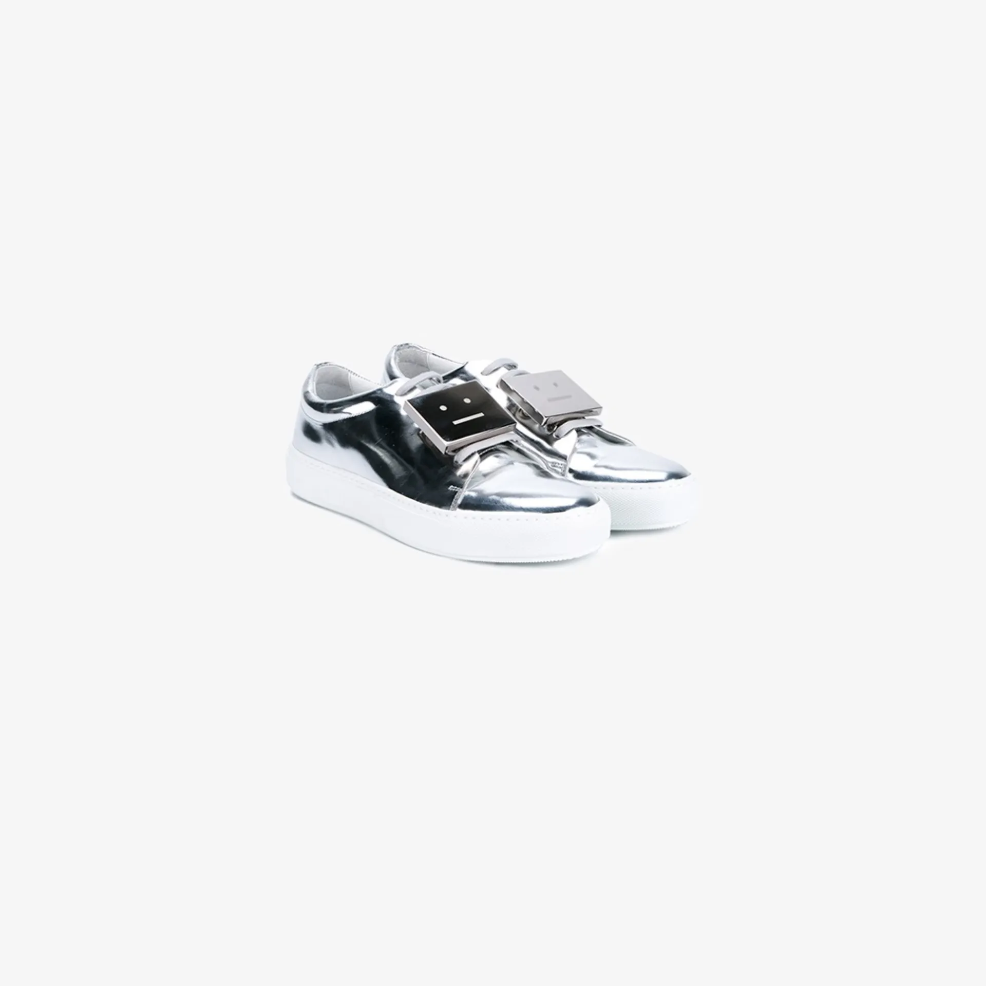 acne studios silver sneakers
