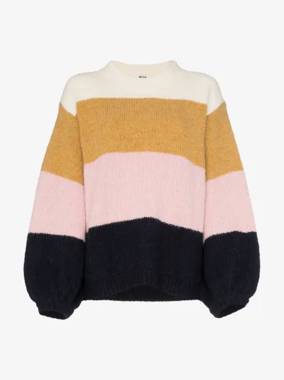 acne studios striped sweater