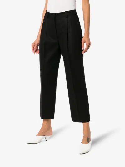 acne tapered trousers