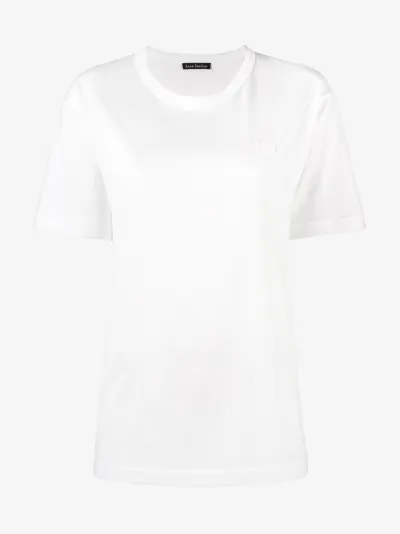 acne studios smiley face t shirt