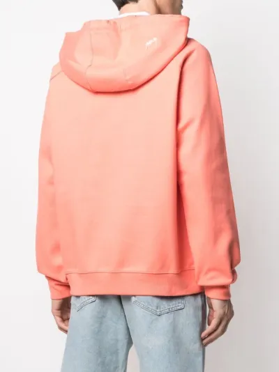 salmon pink mens hoodie