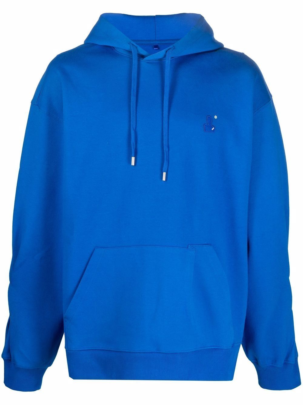 Ader Error logo-embroidered drawstring hoodie | Eraldo.com FR