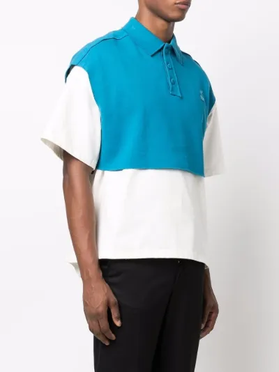 cropped polo shirt