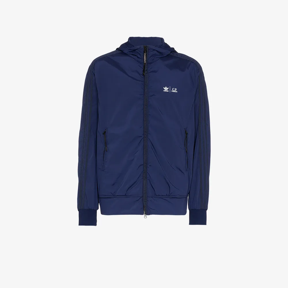 Adidas Adidas Originals x C. P. Company stripe sleeve track jacket | Browns