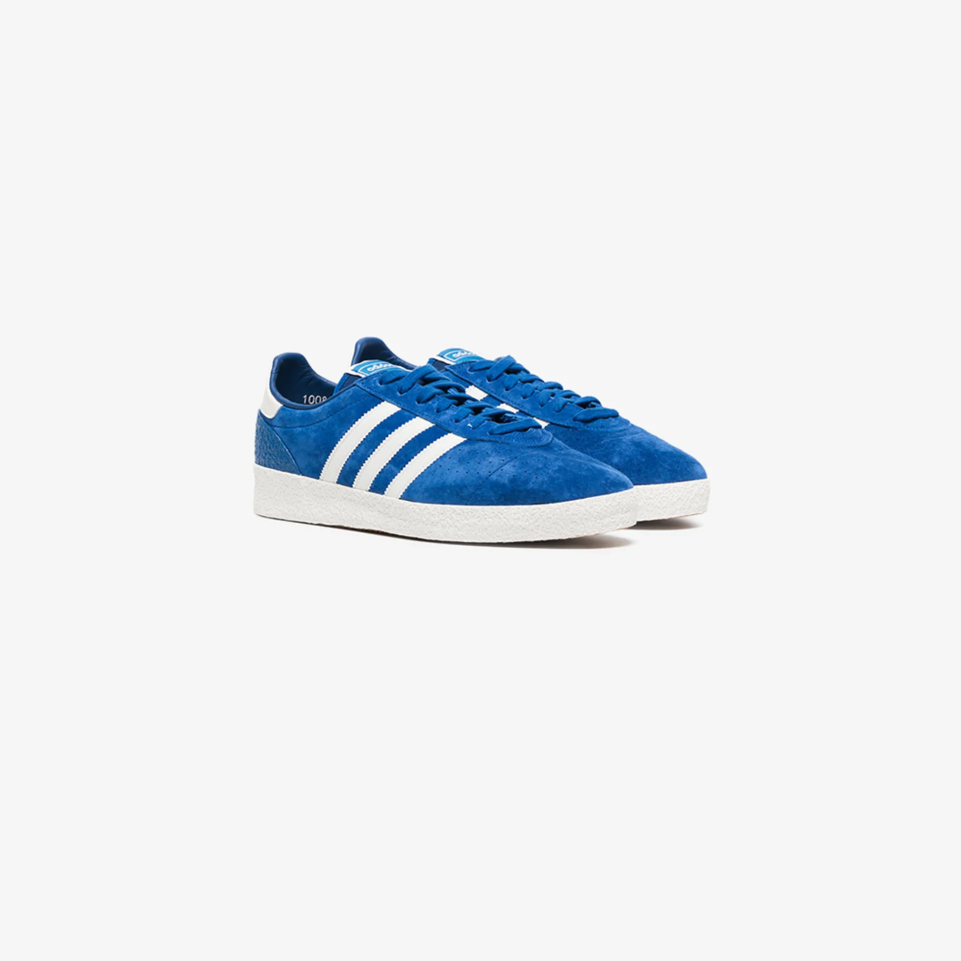 Adidas blue and white munchen super SPZL sneakers | Browns Adidas blue and white munchen super SPZL sneakers | Browns