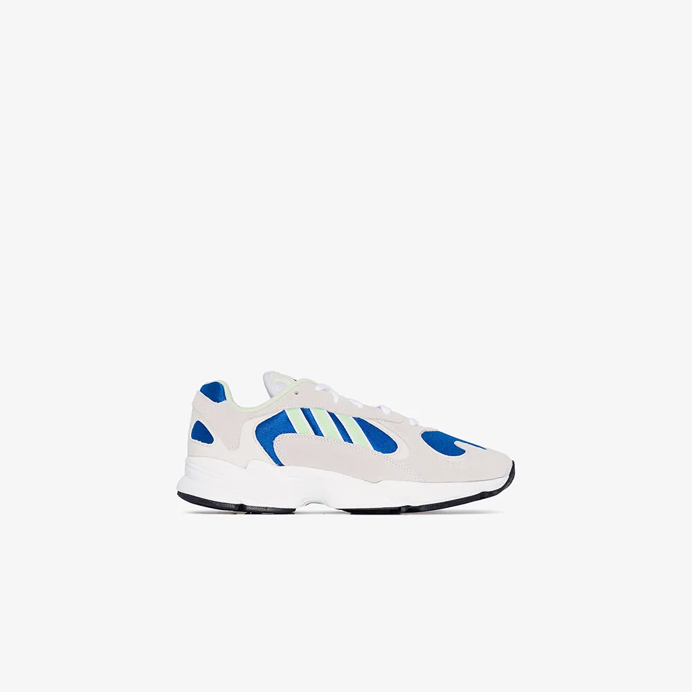 adidas Blue Yung 1 suede sneakers | Browns