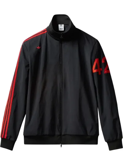 adidas striped jacket