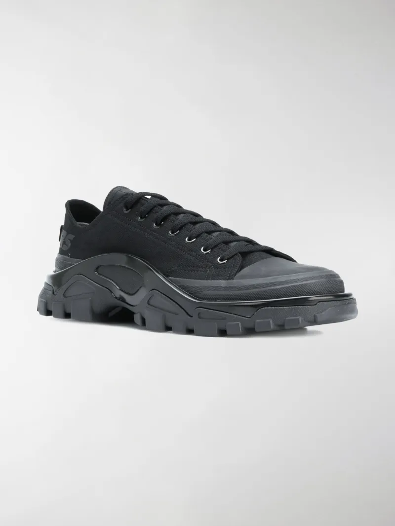 raf simons detroit runner black