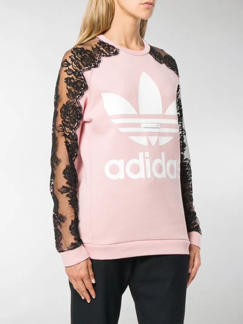 stella mccartney adidas lace sweatshirt