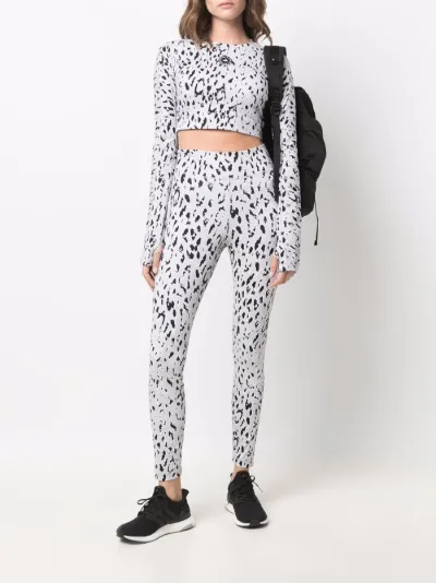 adidas polka dot leggings