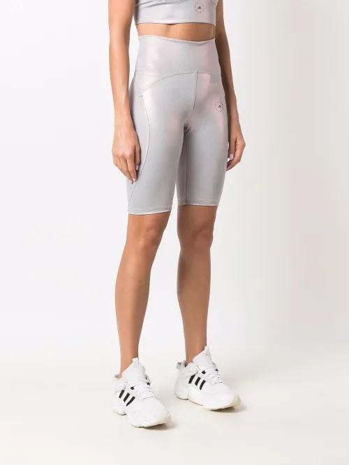 Shiny Cycling Shorts Adidas By Stella Mccartney Shiny Cycling Shorts Sold Out From Farfetch Description Hazy Rose Clear Onix Stretch Recycled Polyester Shiny Cycling Shorts From Adidas By Stella Mccartney Featuring Iridescent Effect Logo Print To The Front