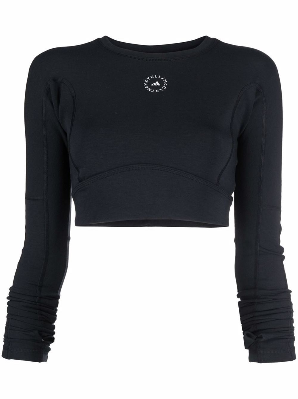 ADIDAS BY STELLA MCCARTNEY TRUESTRENGTH LONG SLEEVE CROPPED TOP