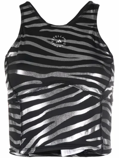 adidas by Stella McCartney zebra print tank top Eraldo FR