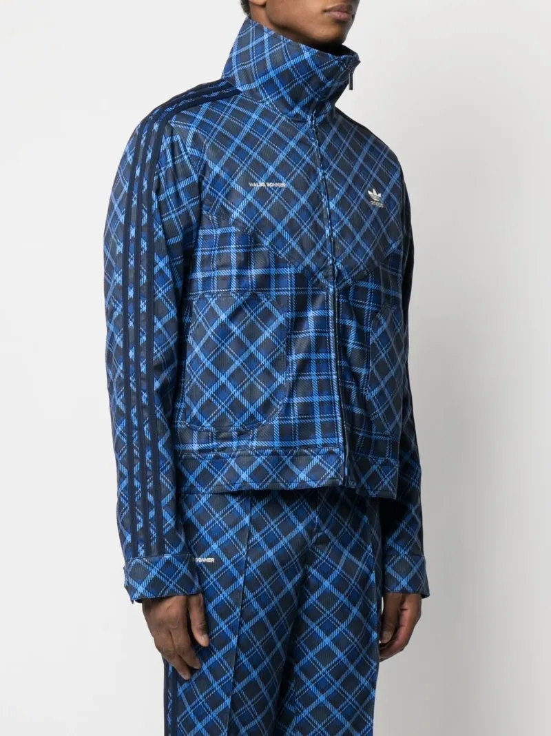 adidas checkered jacket