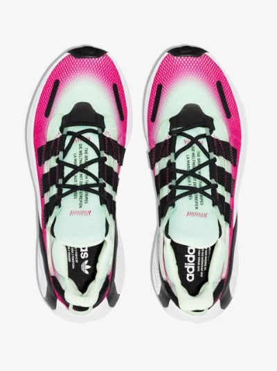 adidas green pink shoes