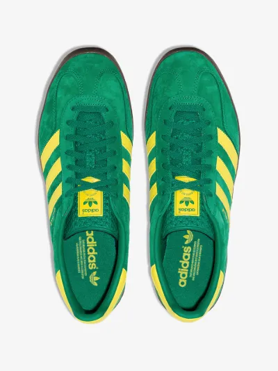 adidas gazelle green suede