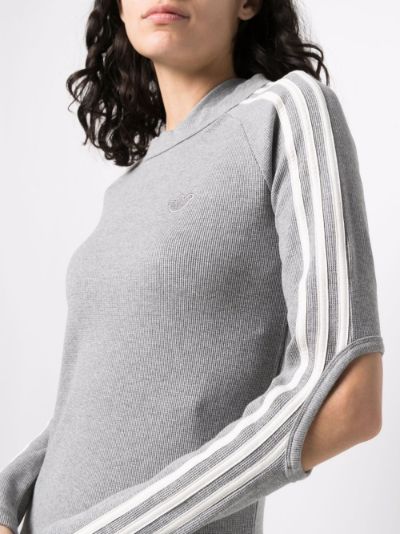 Side stripe store sweatshirt