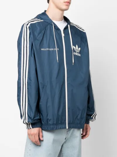 Adidas hooded track jacket sale