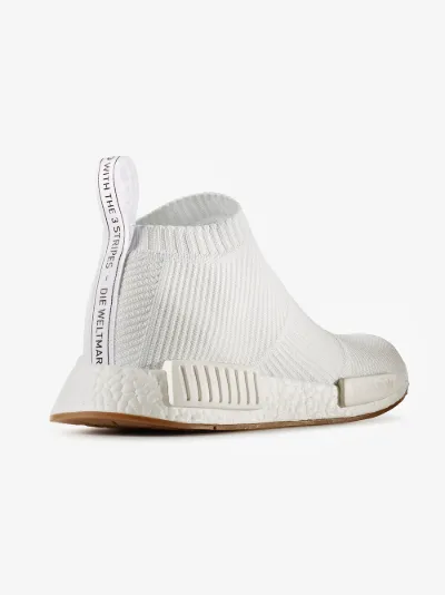nmd primeknit white
