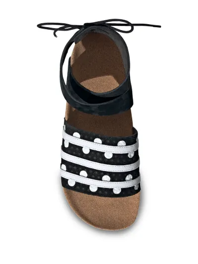 adidas polka dot slides