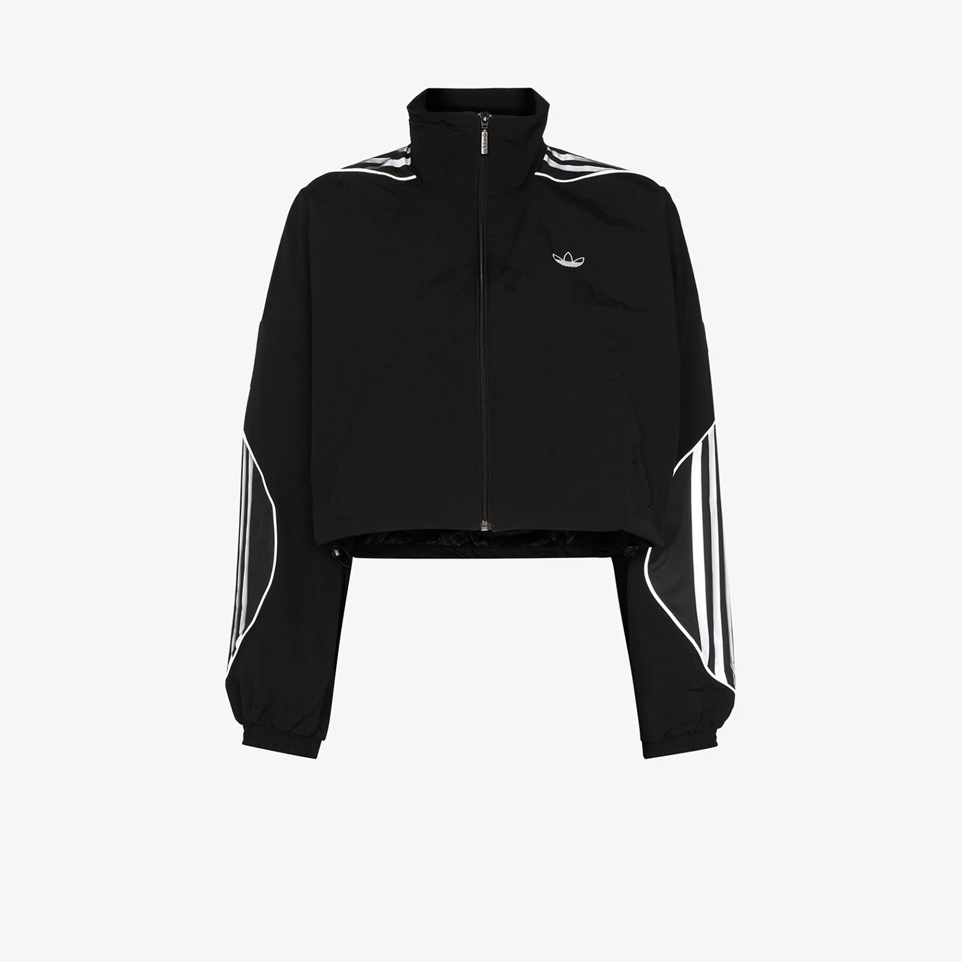 adidas reflective stripes track jacket