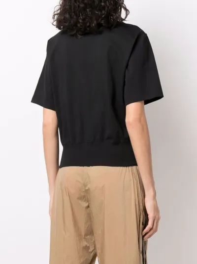 ribbed-hem cropped t-shirt | adidas 