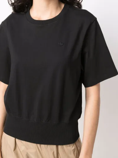 adidas crop tee shirt