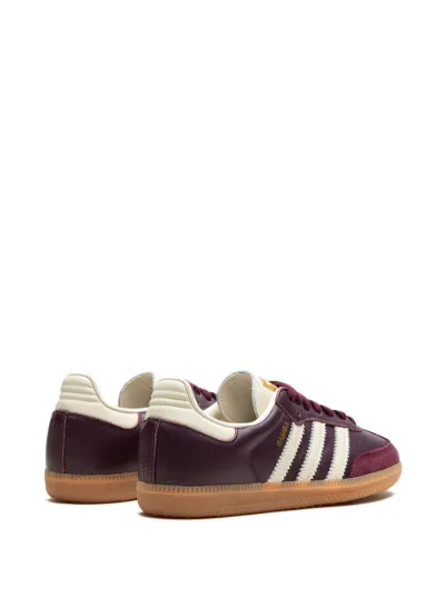 Adidas samba og burgundy online