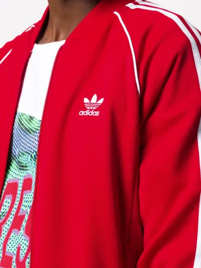 adidas red sst jacket