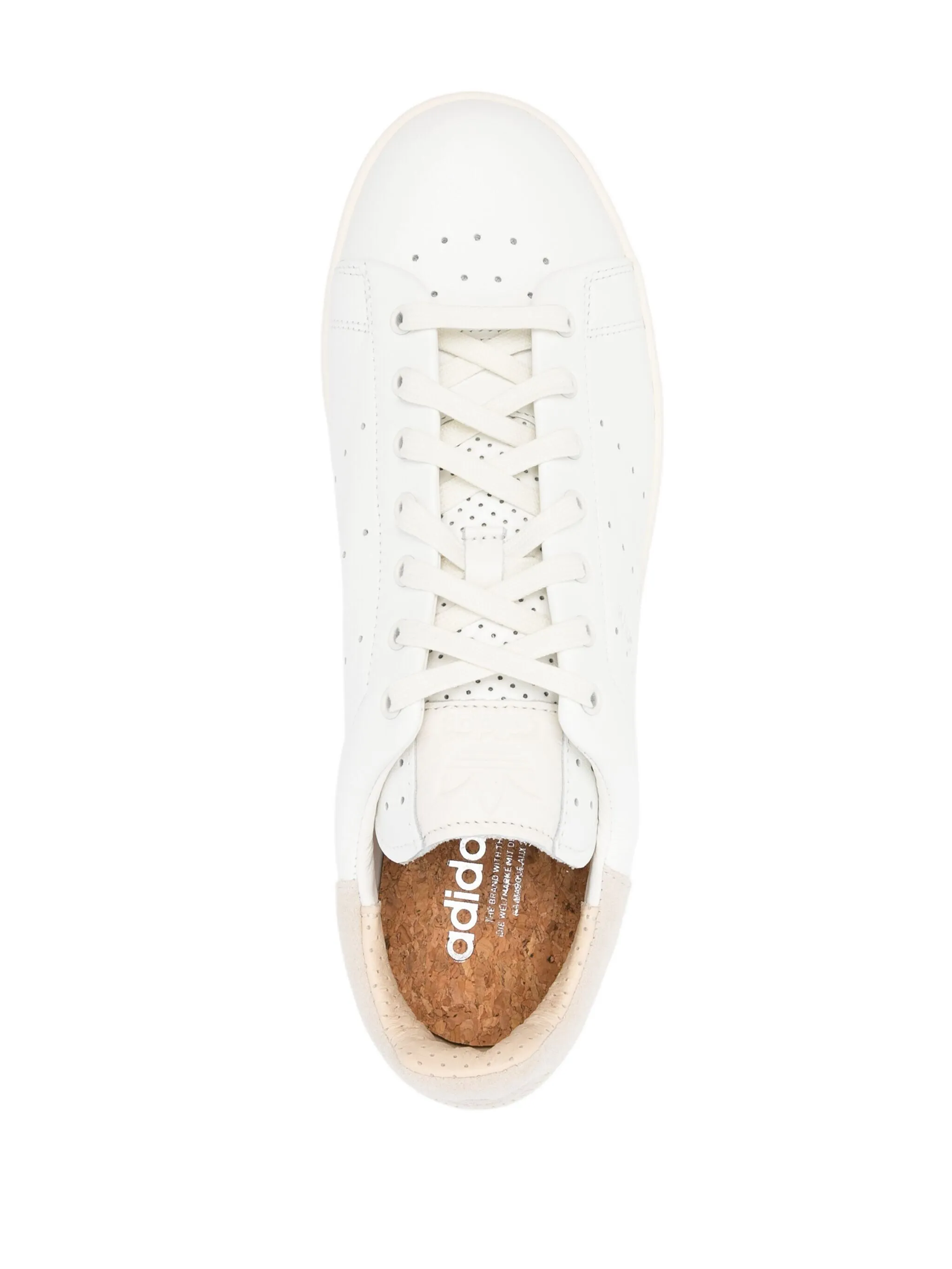 Adidas stan smith leather trainers hotsell