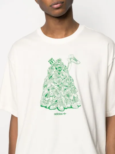 adidas off white t shirt