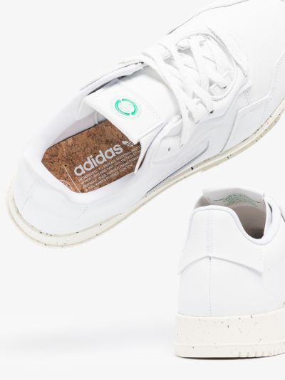 adidas white shoes leather
