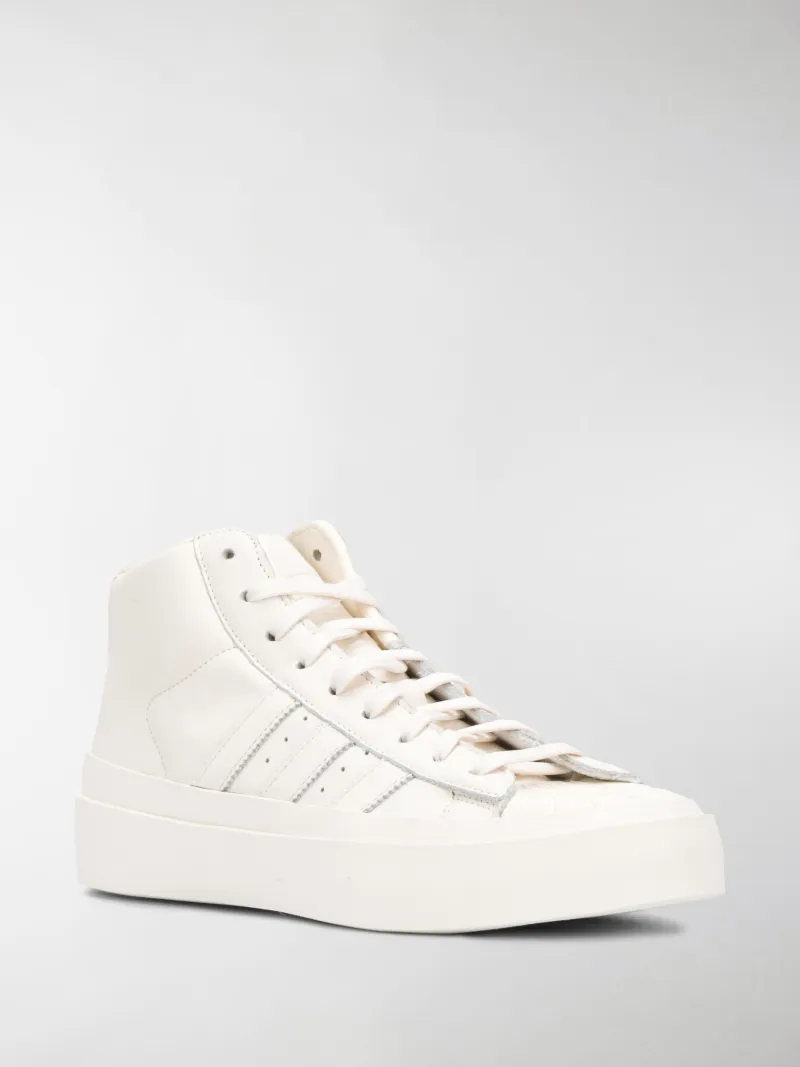 adidas x 424 Pro Model high top sneakers white | MODES