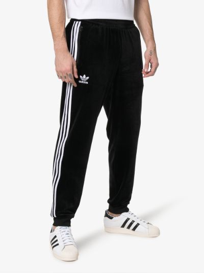 adidas velour track pants womens