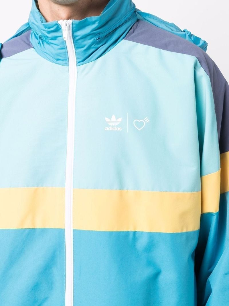 adidas windbreaker colorful