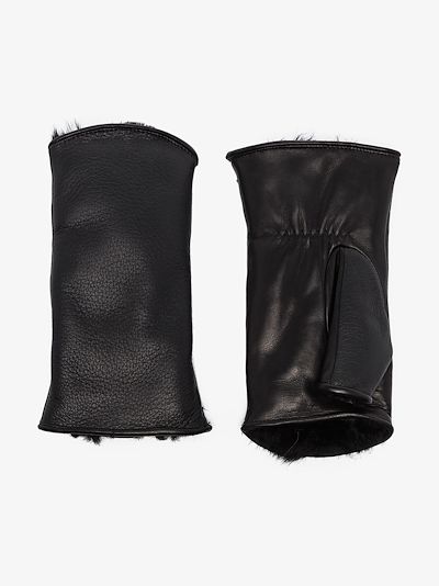 agnelle fingerless gloves