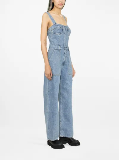 Pandora straight-leg denim jumpsuit | AGOLDE | Eraldo.com