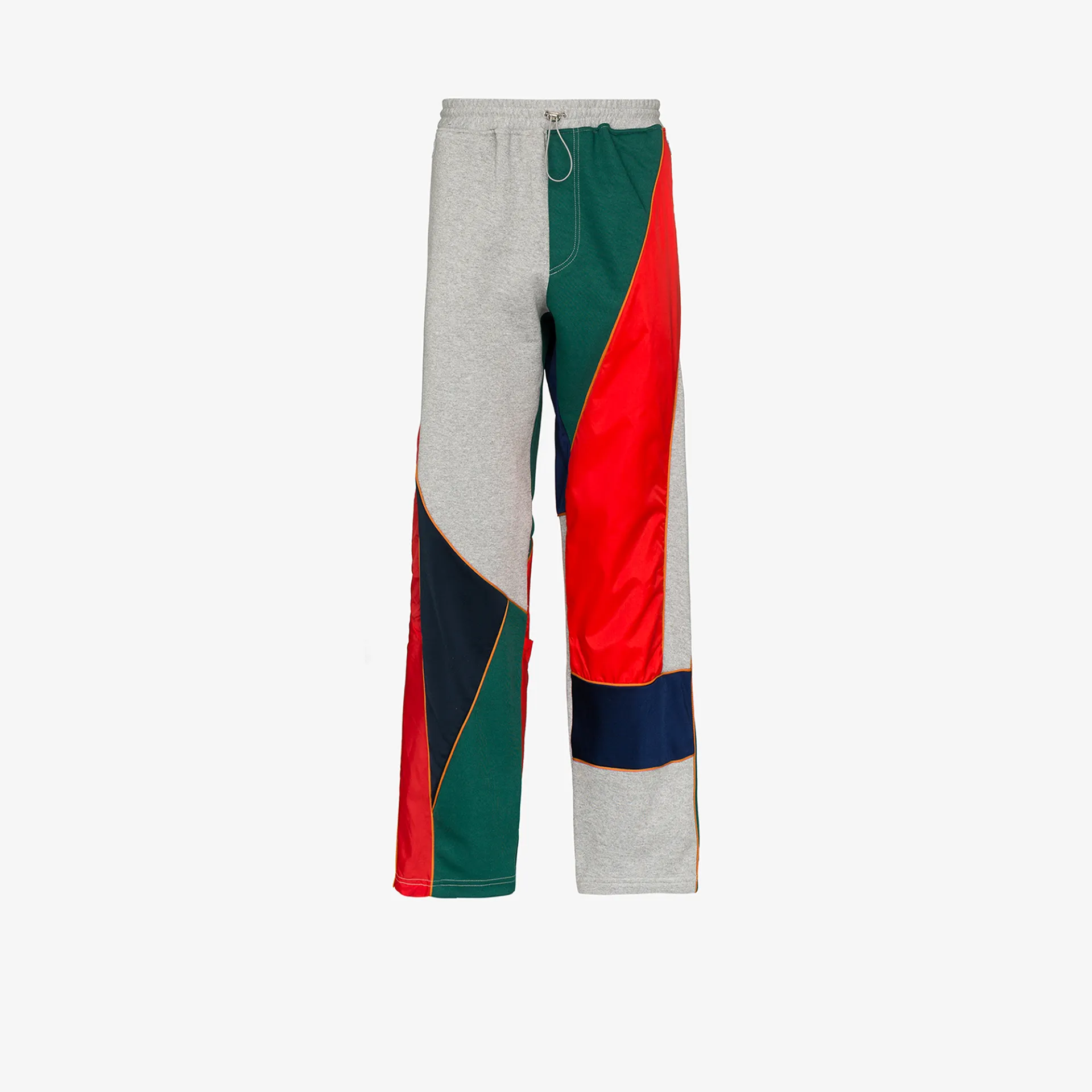 red and green track pants