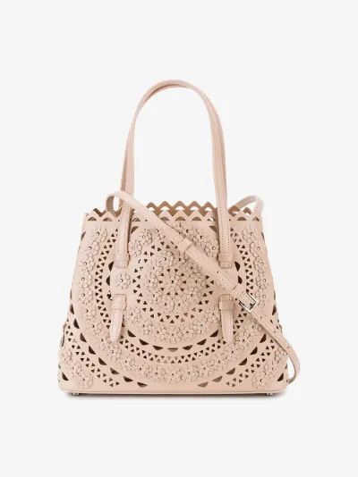 alaia laser cut tote