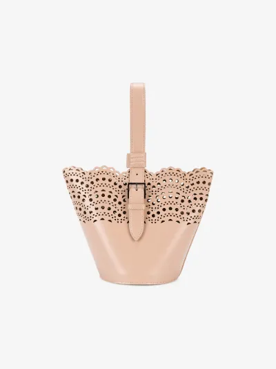 alaia bucket bag