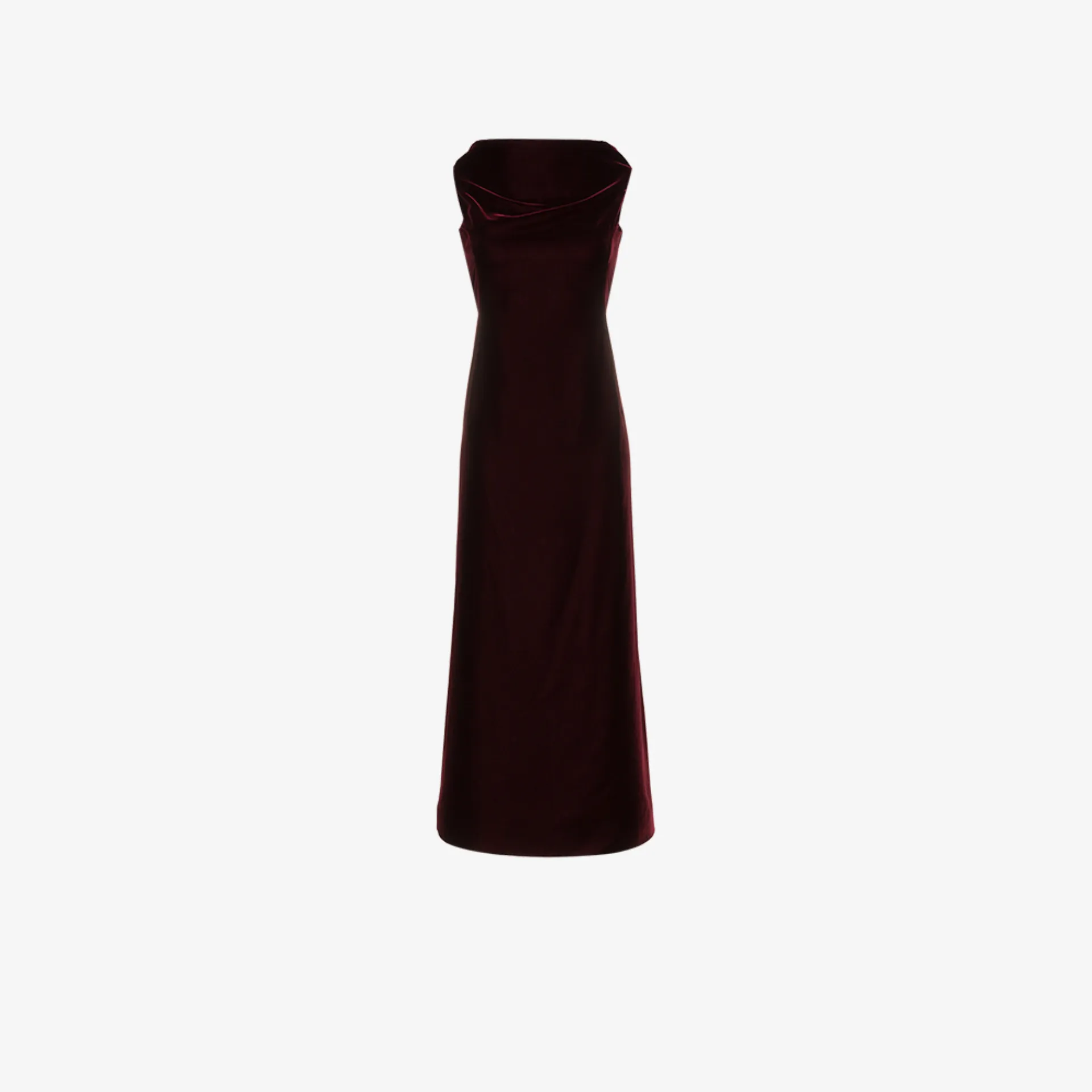 alaia velvet dress