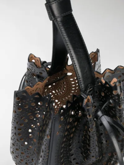 alaia bucket bag