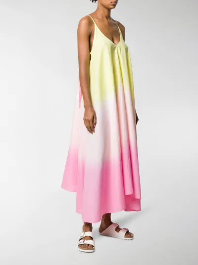 oasis ombre sequin midi dress