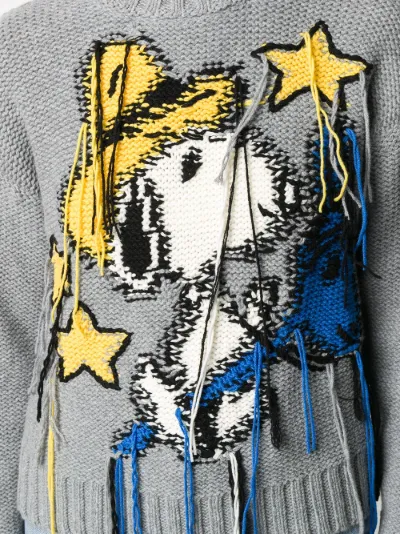 ALANUI x スヌーピー カシミアニット