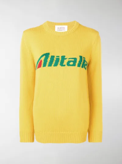 alitalia sweater