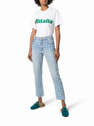 Alberta ferretti alitalia hot sale t shirt