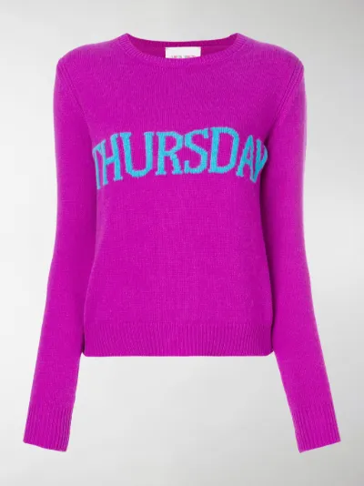 Alberta Ferretti Maglione Thursday rosa | MODES