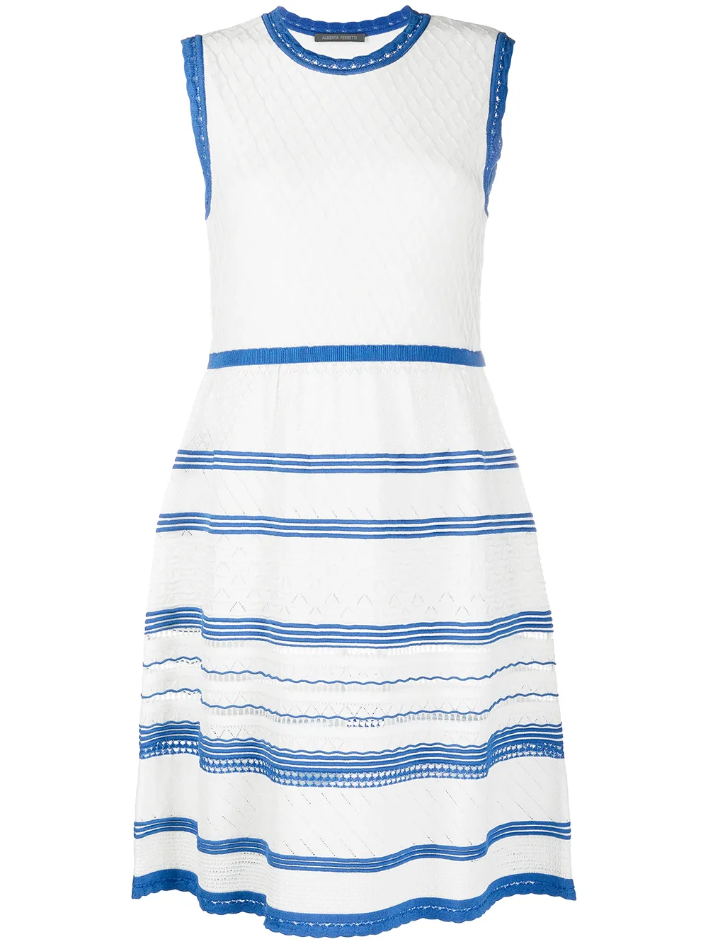 alberta ferretti white dress